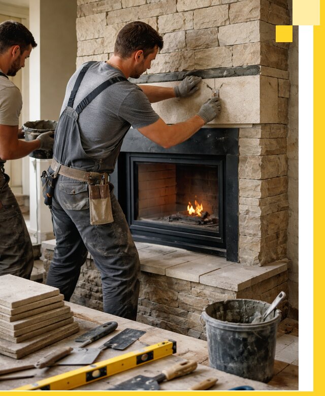 Проектирование и установка открытых каминов в Ачинске