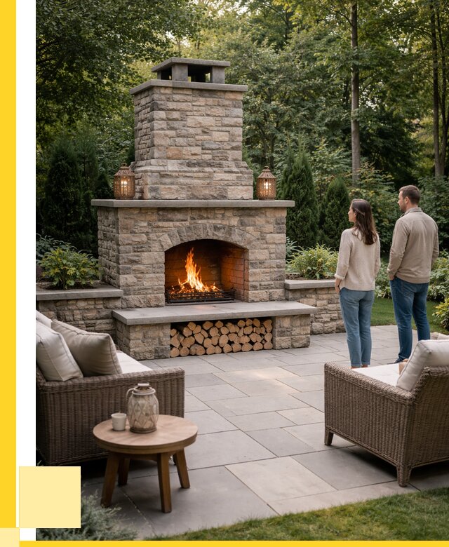 Уличные камины из кирпича в Ачинске от 151950 р. | ЭриданЧнс