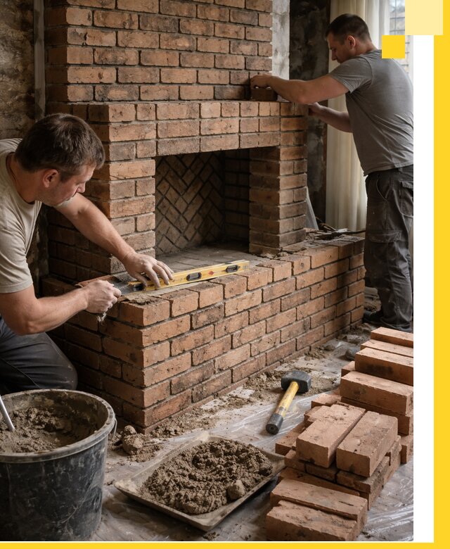 Изготовление и установка кирпичных каминов в Ачинске