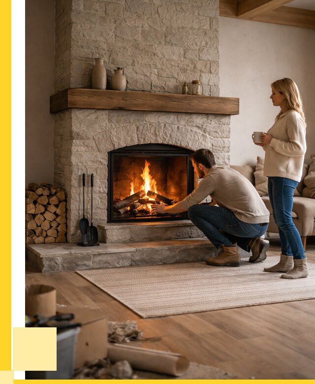 Камины для загородного дома в Ачинске от 354550 р., ЭриданЧнс