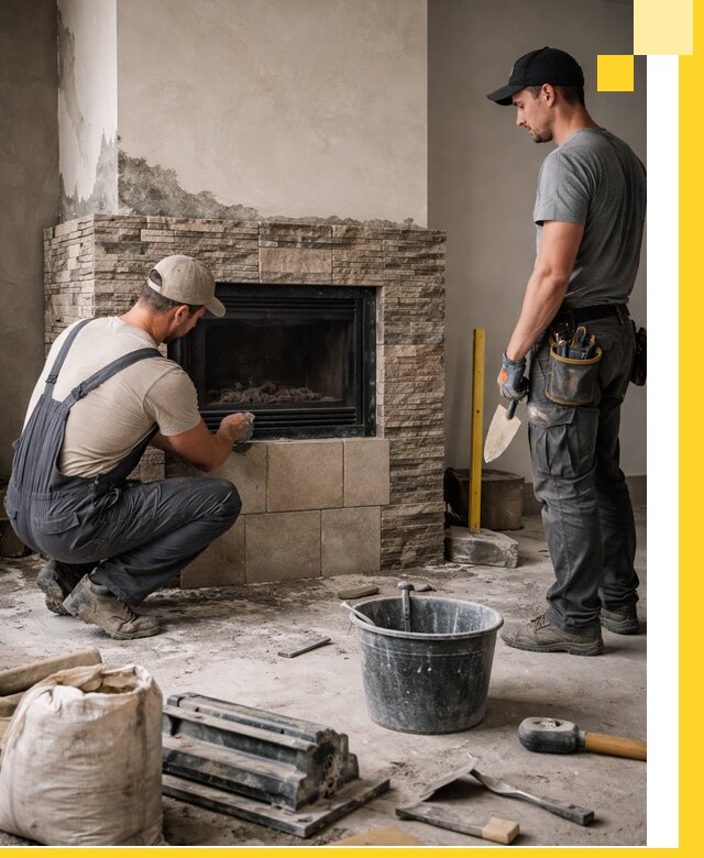 Камины под ключ в Ачинске: проект, изготовление и монтаж