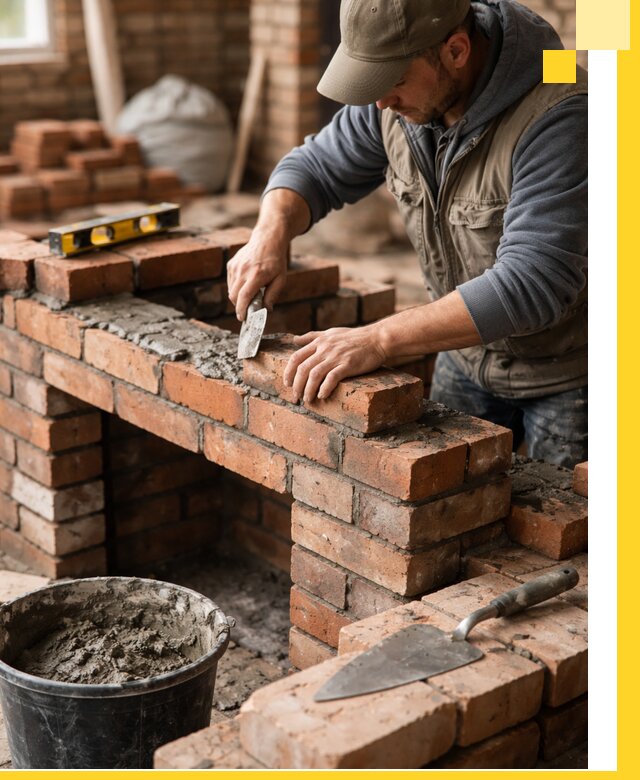 Кладка каминов под ключ в Ачинске профессиональная отделка и монтаж