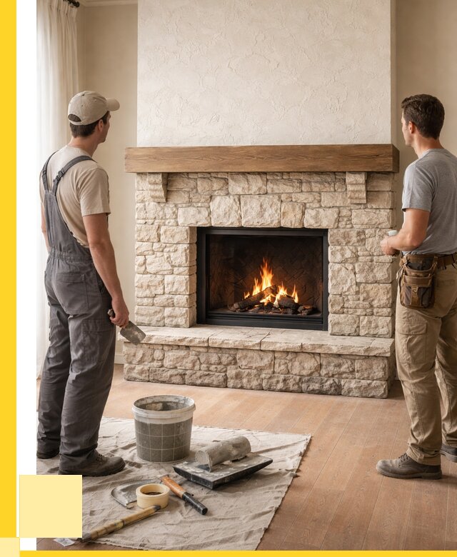 Отделка каминов в Ачинске от 6585 р. под ключ | ЭриданЧнс