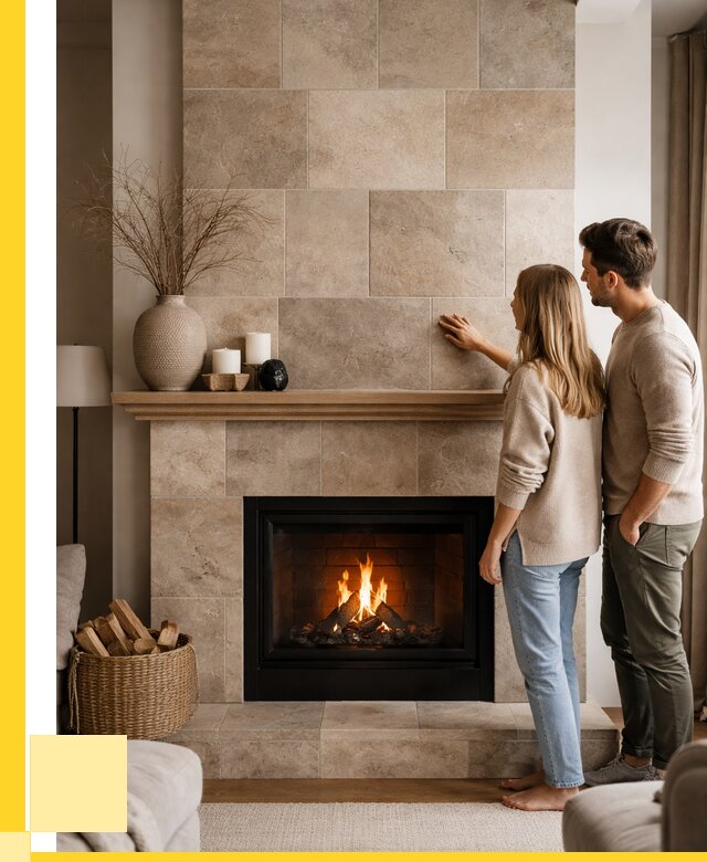 Облицовка каминов керамогранитом в Ачинске от 4559 р. | ЭриданЧнс