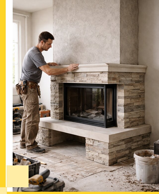 Изготовление каминов под ключ в Ачинске от 151950 р. | ЭриданЧнс