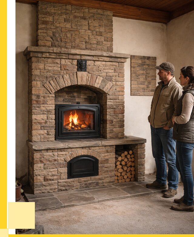 Кирпичная печь под ключ в Ачинске от 151950 р. | ЭриданЧнс