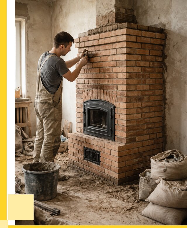 Строительство печей в Ачинске от 65845 р. под ключ, ЭриданЧнс