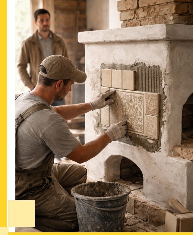 Отделка печей и банных печей в Ачинске от 35455 р. | ЭриданЧнс