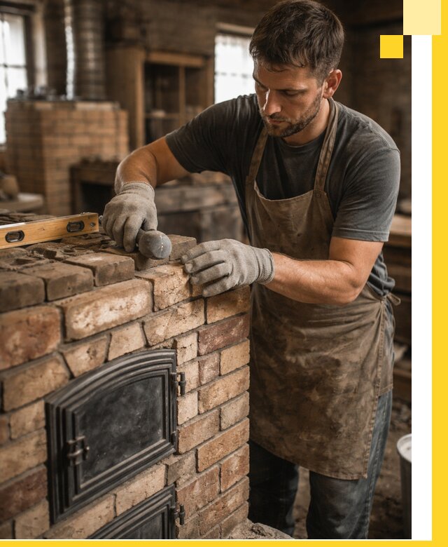 Изготовление печей на заказ в Ачинске с проектом и монтажом