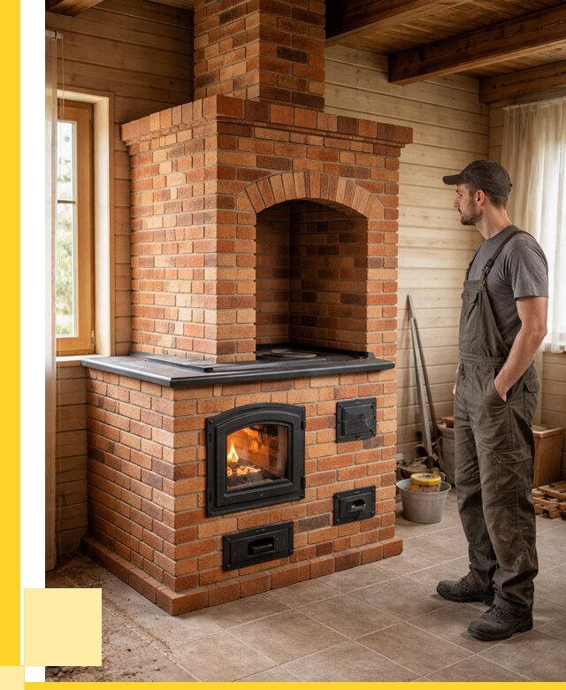 Кирпичные печи в Ачинске: купить от 151950 р. | ЭриданЧнс