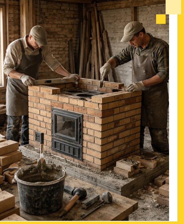 Изготовление и установка варочных печей под ключ в Ачинске