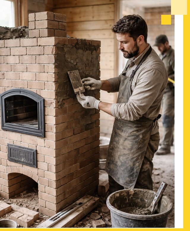 Изготовление и установка печей-шведок под ключ в Ачинске