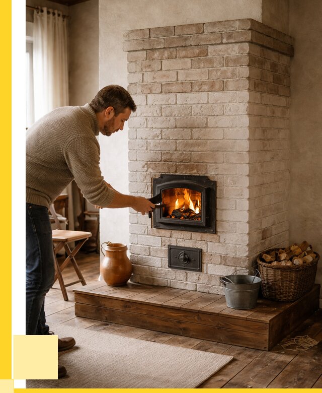 Печь голландка из кирпича в Ачинске от 86105 р. | ЭриданЧнс