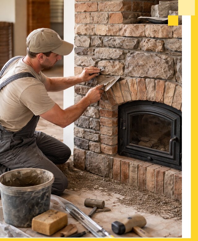 Печи для дома под ключ в Ачинске, установка и доставка