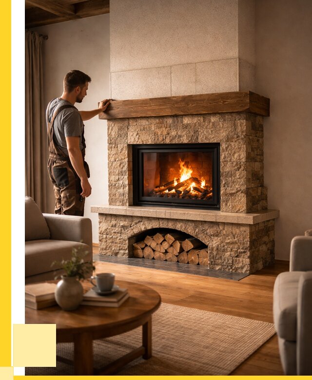 Печи камины для дома под ключ в Ачинске от 55715 р. | ЭриданЧнс