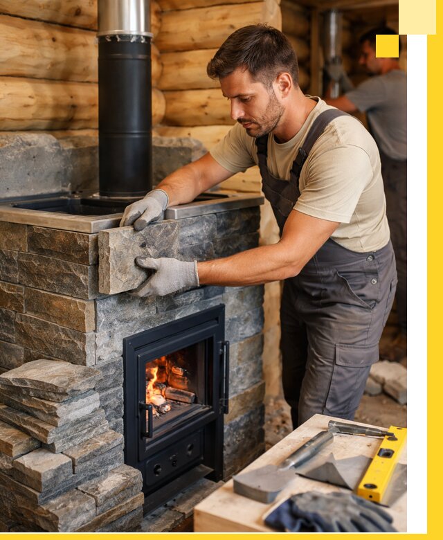 Печи для бани под ключ в Ачинске: изготовление и монтаж