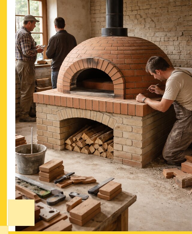 Помпейская печь дровяная для пиццы в Ачинске | ЭриданЧнс от 202600 р.