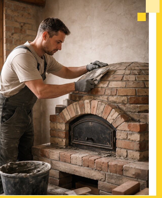 Изготовление и монтаж помпейских печей на заказ в Ачинске