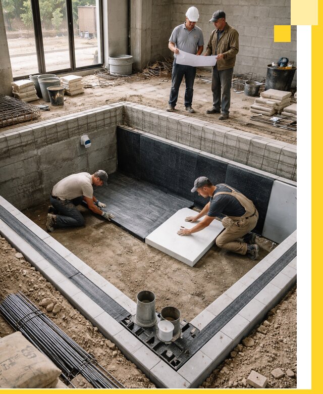 Проекты частных и общественных бассейнов под ключ в Ачинске