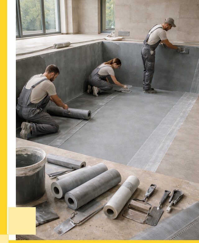 Гидроизоляция бассейнов в Ачинске от 2026 р., ЭриданЧнс