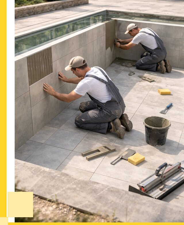 Облицовка бассейнов в Ачинске от 4559 р. под ключ | ЭриданЧнс