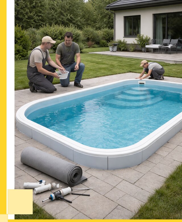 Пластиковый бассейн купить в Ачинске от 253250 р., ЭриданЧнс