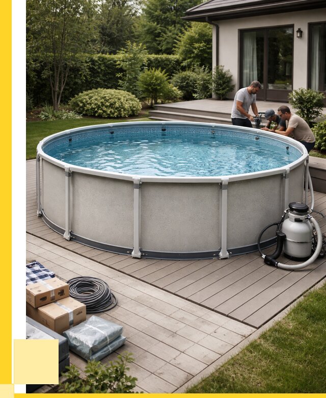 Купить каркасные бассейны в Ачинске от 45585 р. | ЭриданЧнс