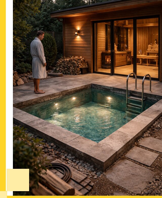 Бани с бассейном под ключ в Ачинске от 96235 р. | ЭриданЧнс