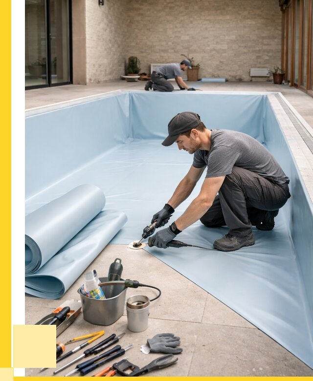 Пленка ПВХ для бассейнов в Ачинске от 2533 р. | ЭриданЧнс