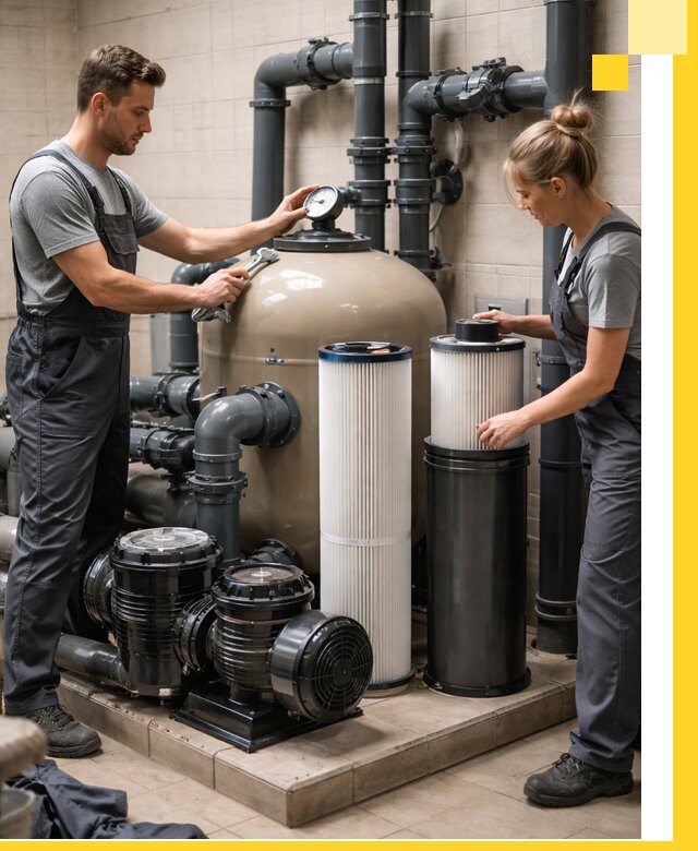 Фильтры и системы фильтрации для бассейнов в Ачинске