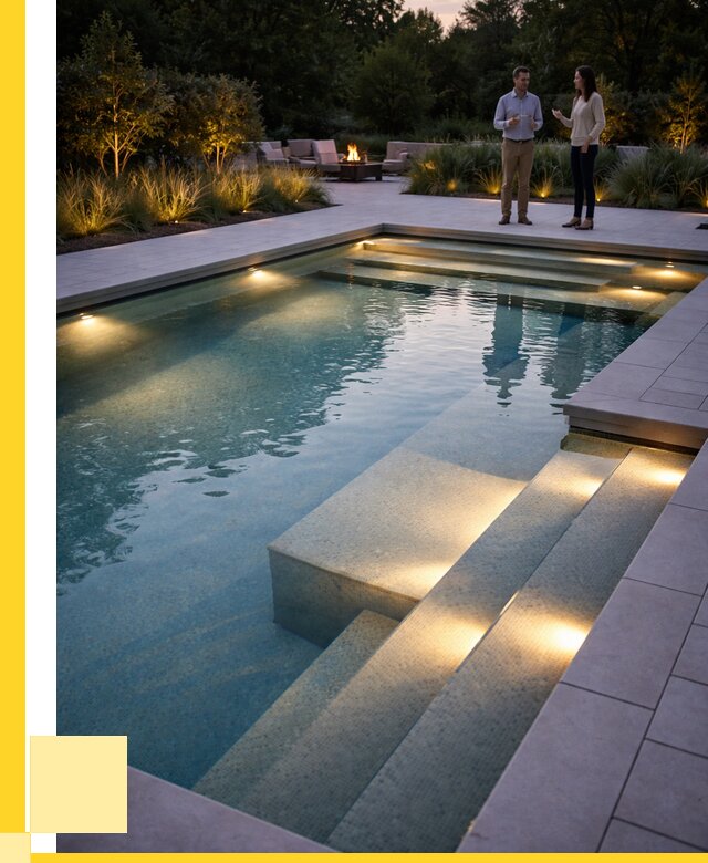 Освещение бассейнов в Ачинске под ключ от 25325 р. | ЭриданЧнс