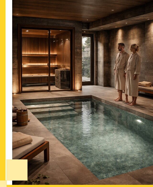 Сауна с большим бассейном в Ачинске от 1215600 р. ЭриданЧнс