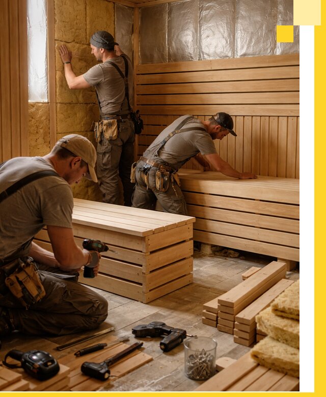 Профессиональное строительство саун под ключ в Ачинске