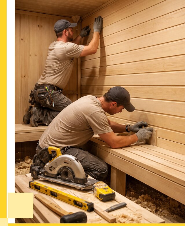 Обшивка саун вагонкой в Ачинске от 2533 р. | ЭриданЧнс