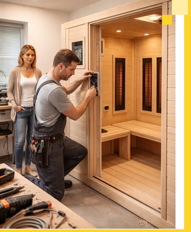 Инфракрасные сауны под ключ в Ачинске продажа и установка