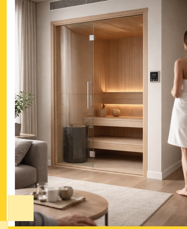 Сауна в квартире под ключ в Ачинске от 121560 р. ЭриданЧнс