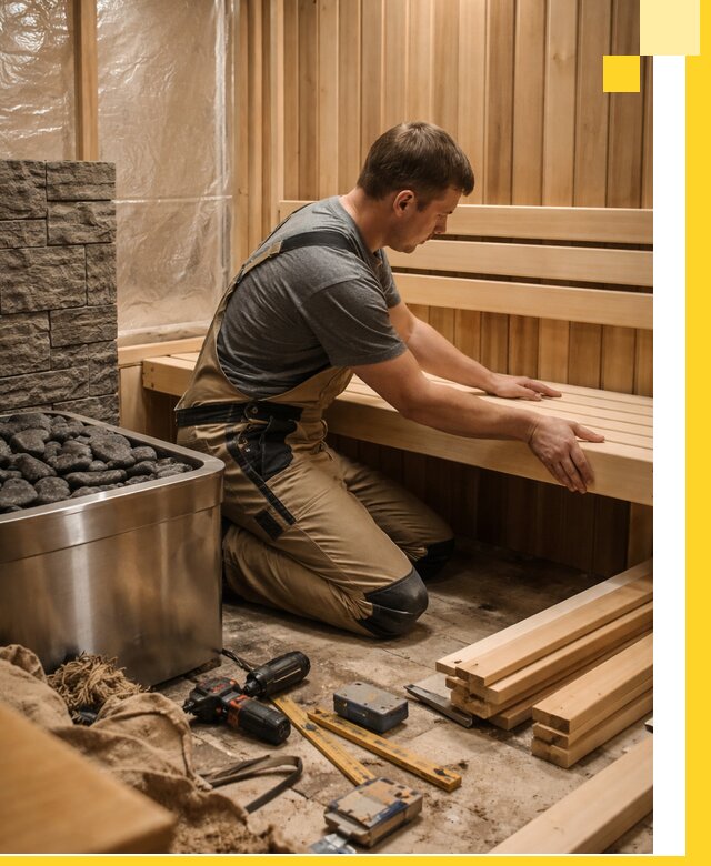 Сауны для дома под ключ с проектированием и монтажом в Ачинске