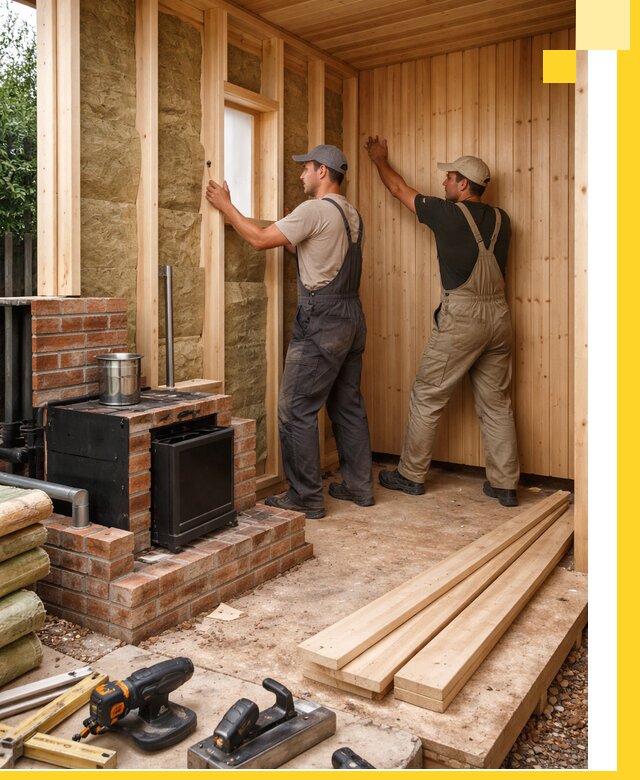 Строительство и установка дачных саун под ключ в Ачинске