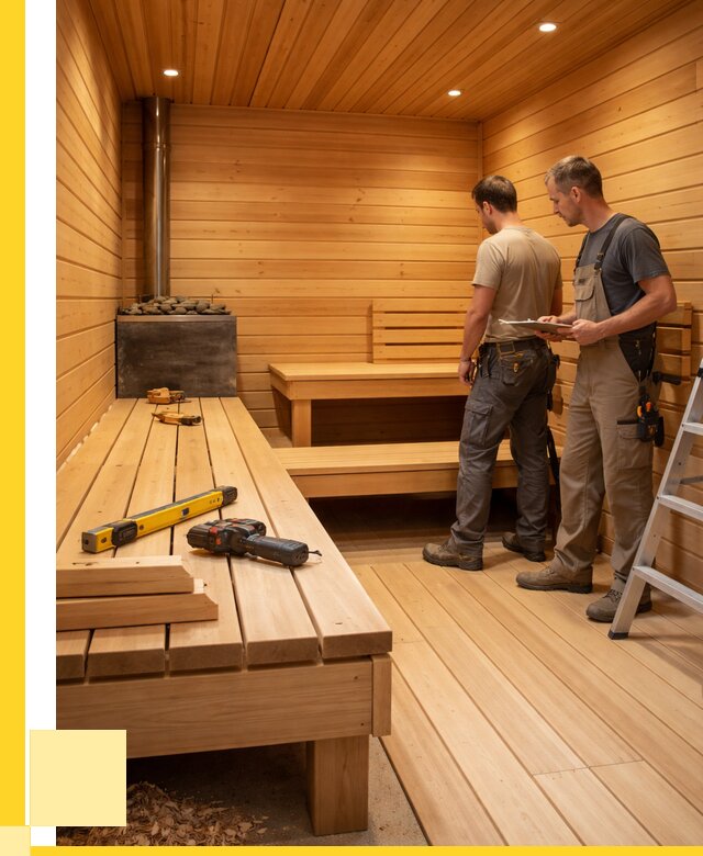 Отделка бань и саун в Ачинске по цене от 4559 р. | ЭриданЧнс