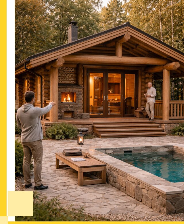 Проекты бань и хамам в Ачинске от 25325 р. | ЭриданЧнс