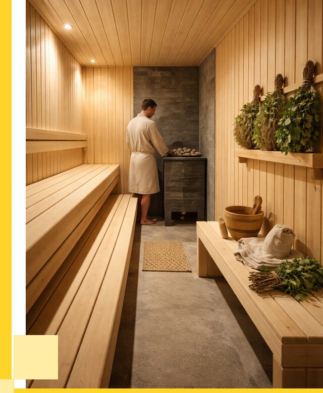 Отделка парной под ключ в Ачинске от 354550 р. | ЭриданЧнс