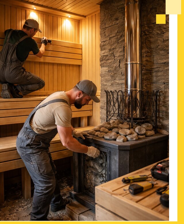 Комплексный дизайн бань, саун и зон отдыха в Ачинске