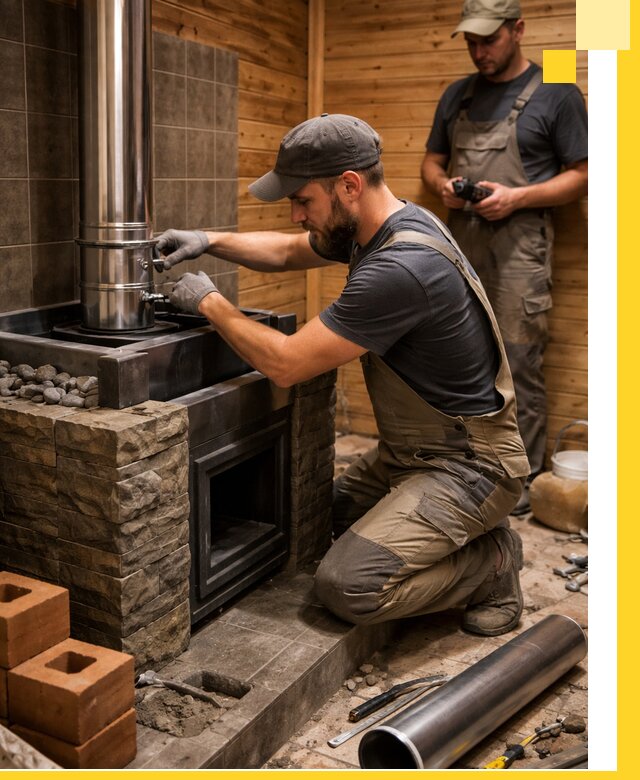 Изготовление и установка банных печей под ключ в Ачинске