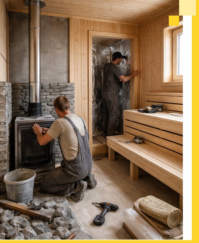 Строительство и изготовление бань под ключ в Ачинске