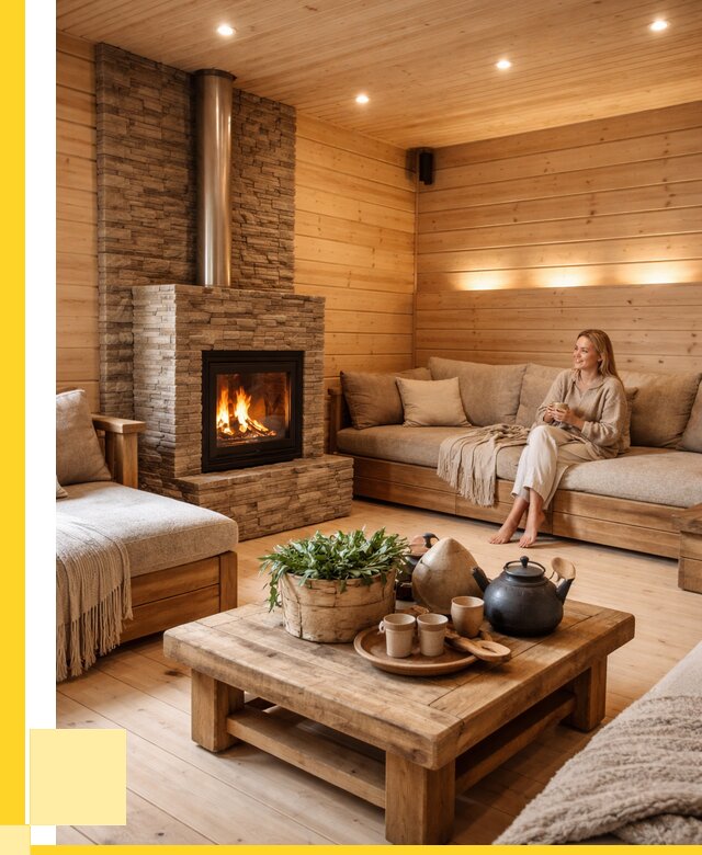 Проект бани с комнатой отдыха в Ачинске от 35455 р. | ЭриданЧнс