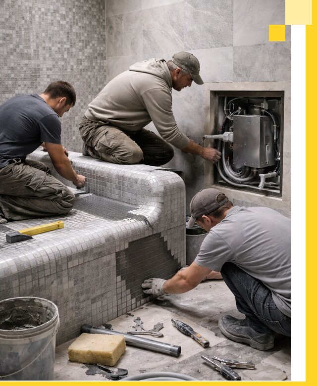 Проекты хамамов под ключ в Ачинске и дизайн и строительство