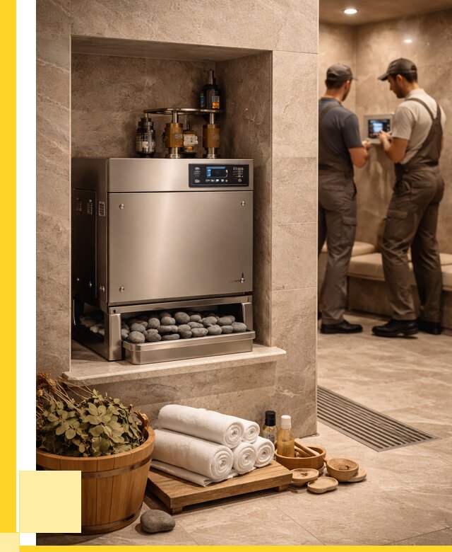 Парогенераторы для хамама в Ачинске от 75975 р. | ЭриданЧнс