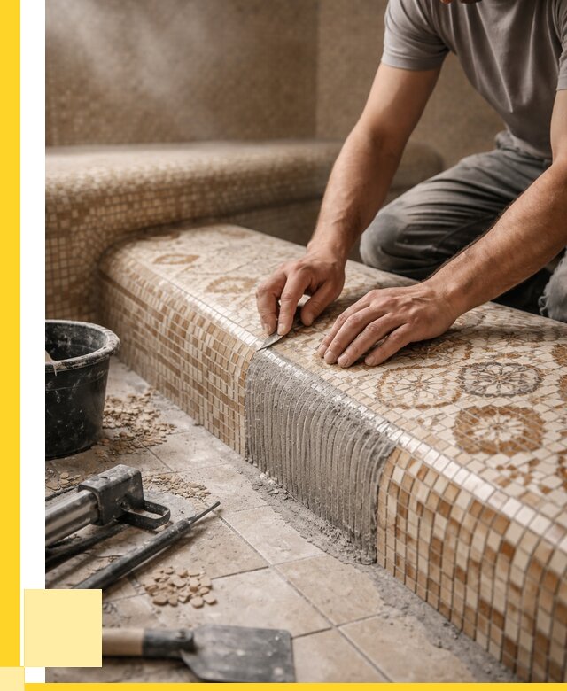 Плитка для хамама под ключ в Ачинске от 3546 р. | ЭриданЧнс