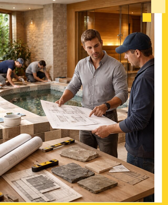 Проектирование SPA зон под ключ в Ачинске с инженерией